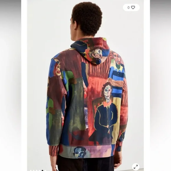 Puma X KidSuper Studios Allover Print Hoodie Sweatshirt